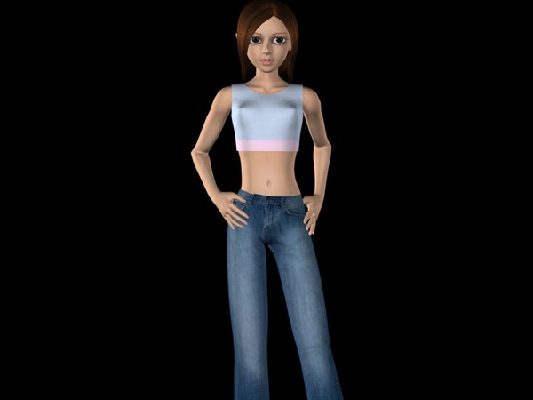 girl anime 3d max - Sabriel 18.1.zip... by sbeynon